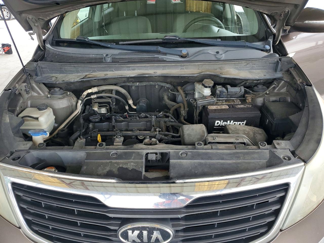 2011 Kia Sportage Lx Brown vin: KNDPB3A27B7034196