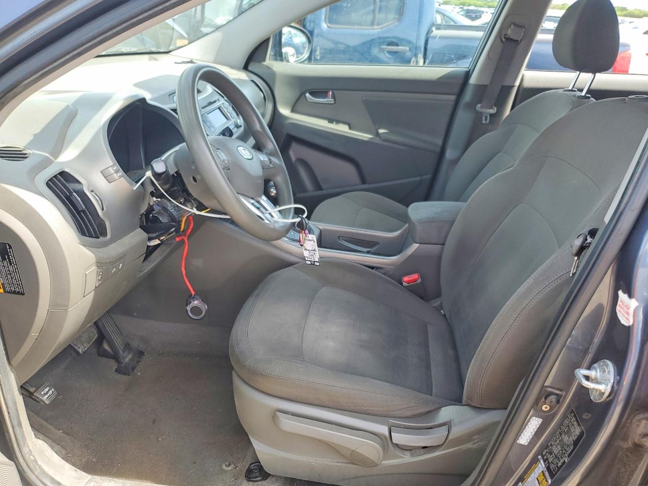 2011 Kia Sportage Lx Blue vin: KNDPB3A27B7044307
