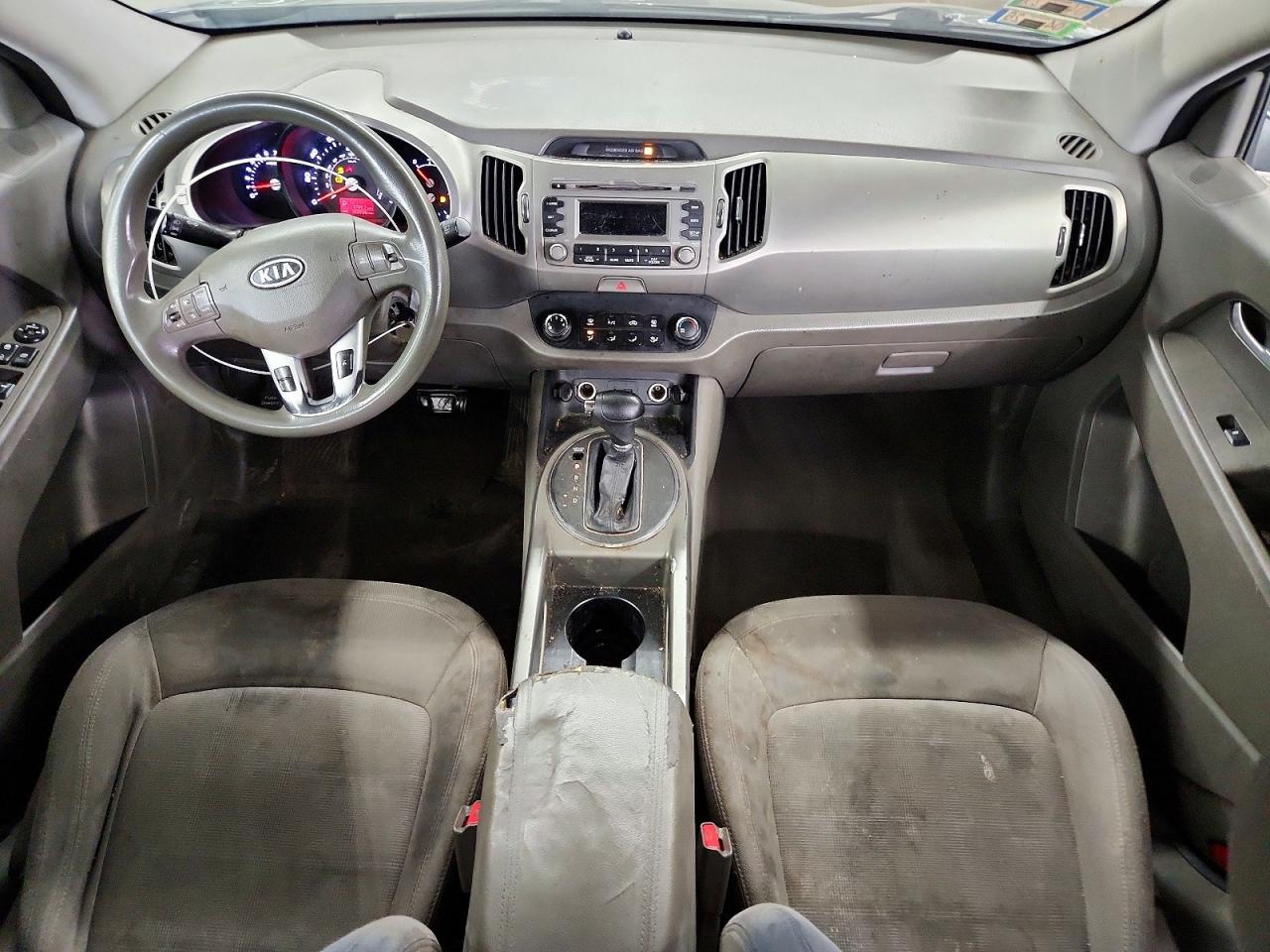 2011 Kia Sportage Lx Black vin: KNDPB3A27B7080479
