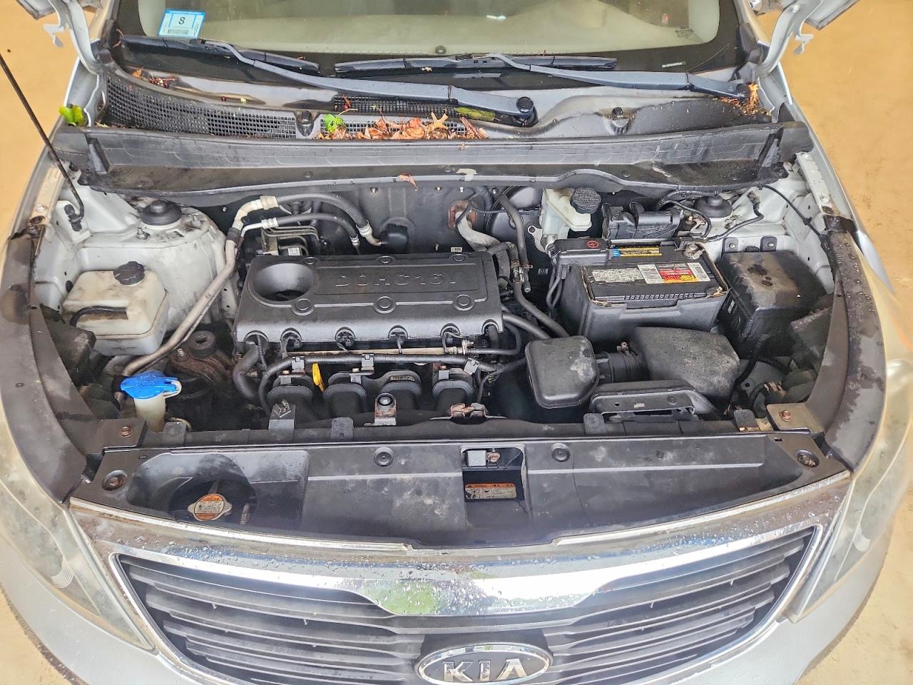 2011 Kia Sportage Lx Silver vin: KNDPB3A27B7095161