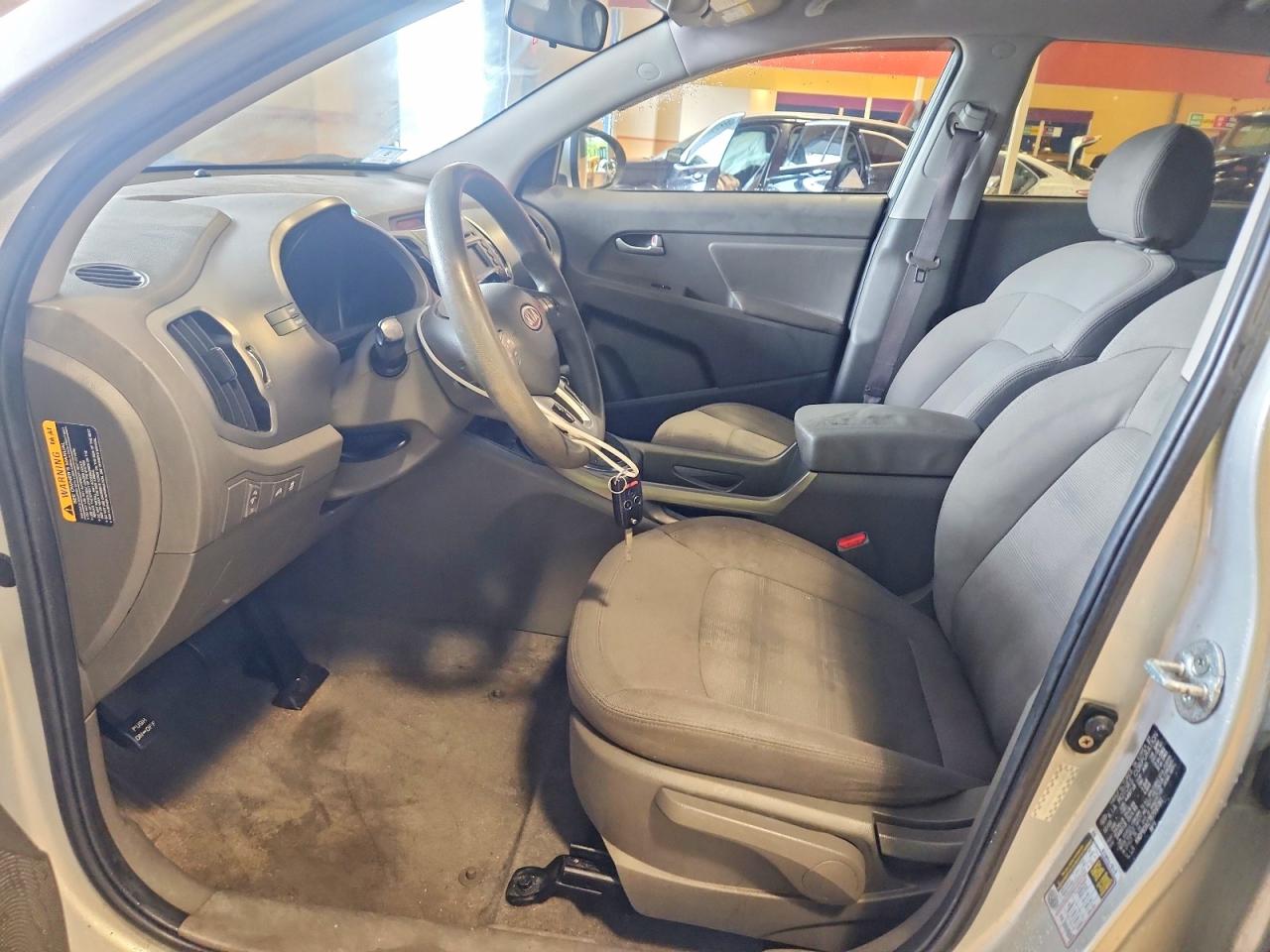2011 Kia Sportage Lx Silver vin: KNDPB3A27B7095161