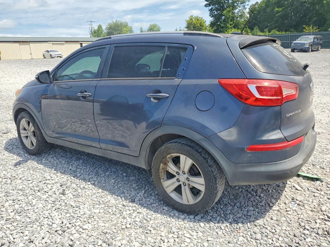 2012 Kia Sportage Lx Blue vin: KNDPB3A27C7225179
