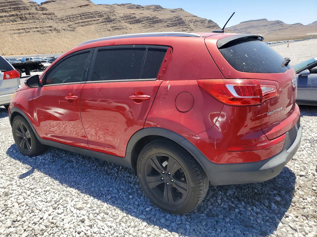 2012 Kia Sportage Lx Red vin: KNDPB3A27C7306943