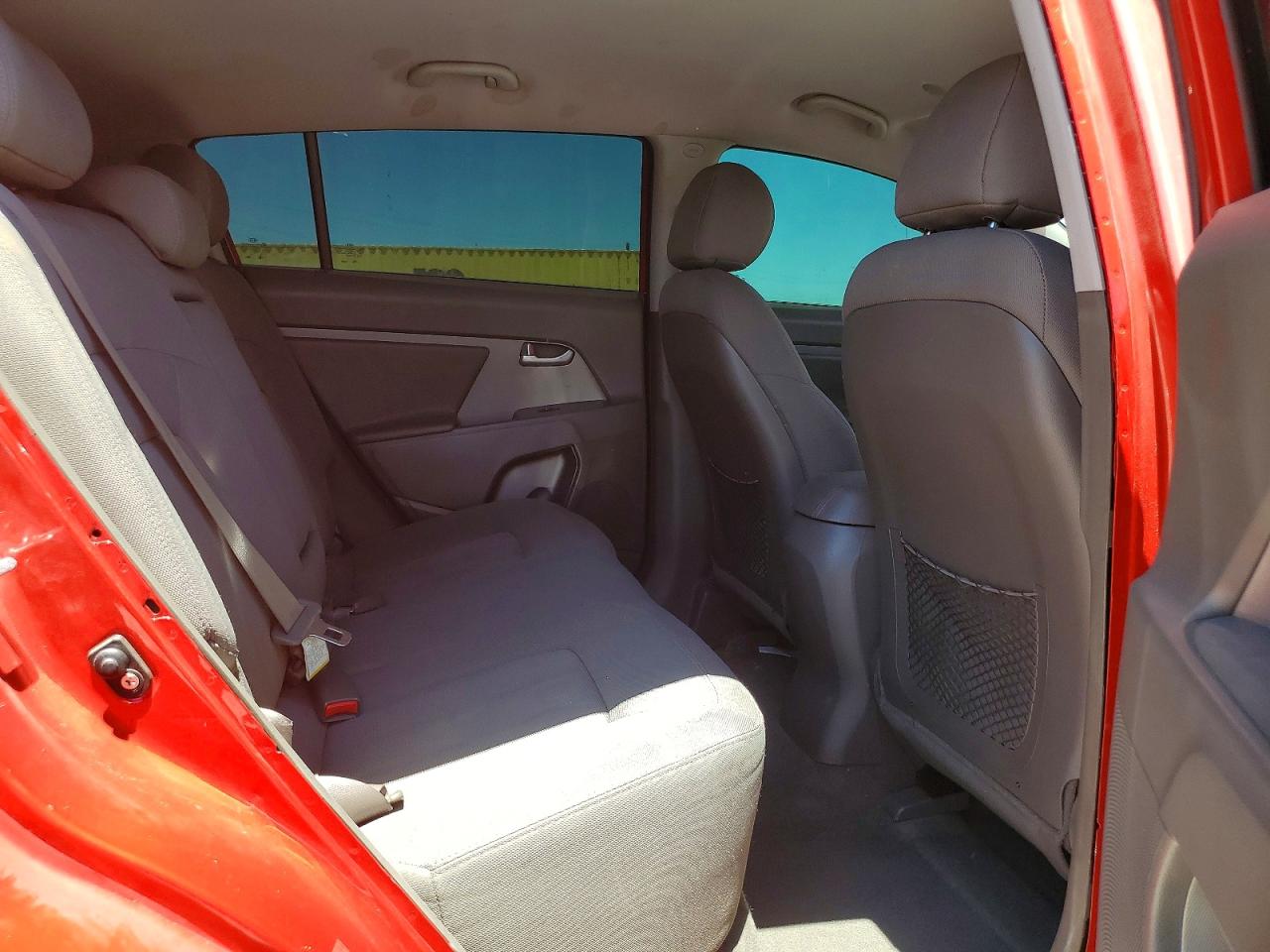 2012 Kia Sportage Lx Red vin: KNDPB3A27C7306943