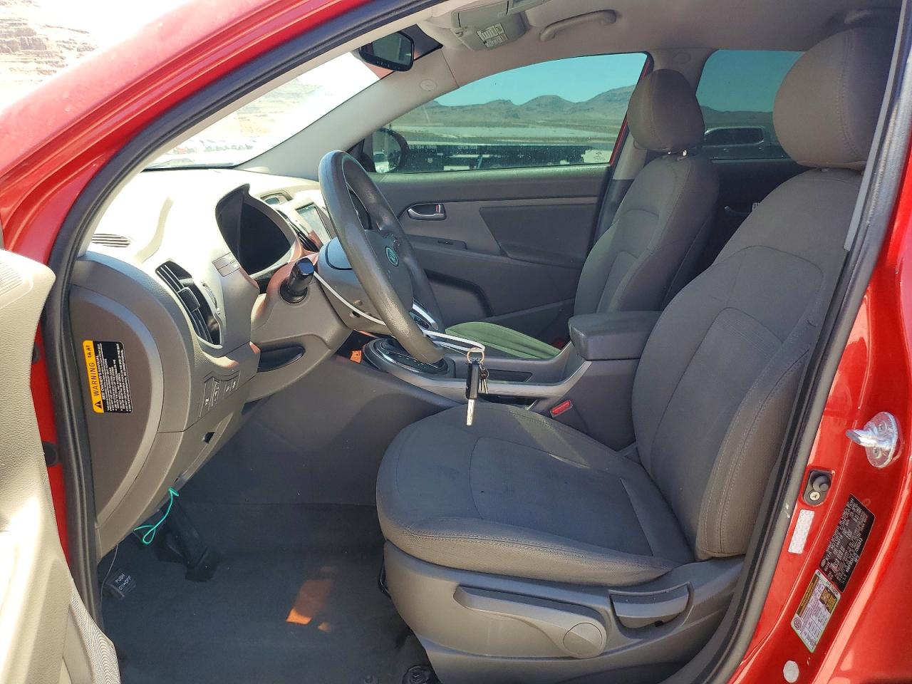 2012 Kia Sportage Lx Red vin: KNDPB3A27C7306943