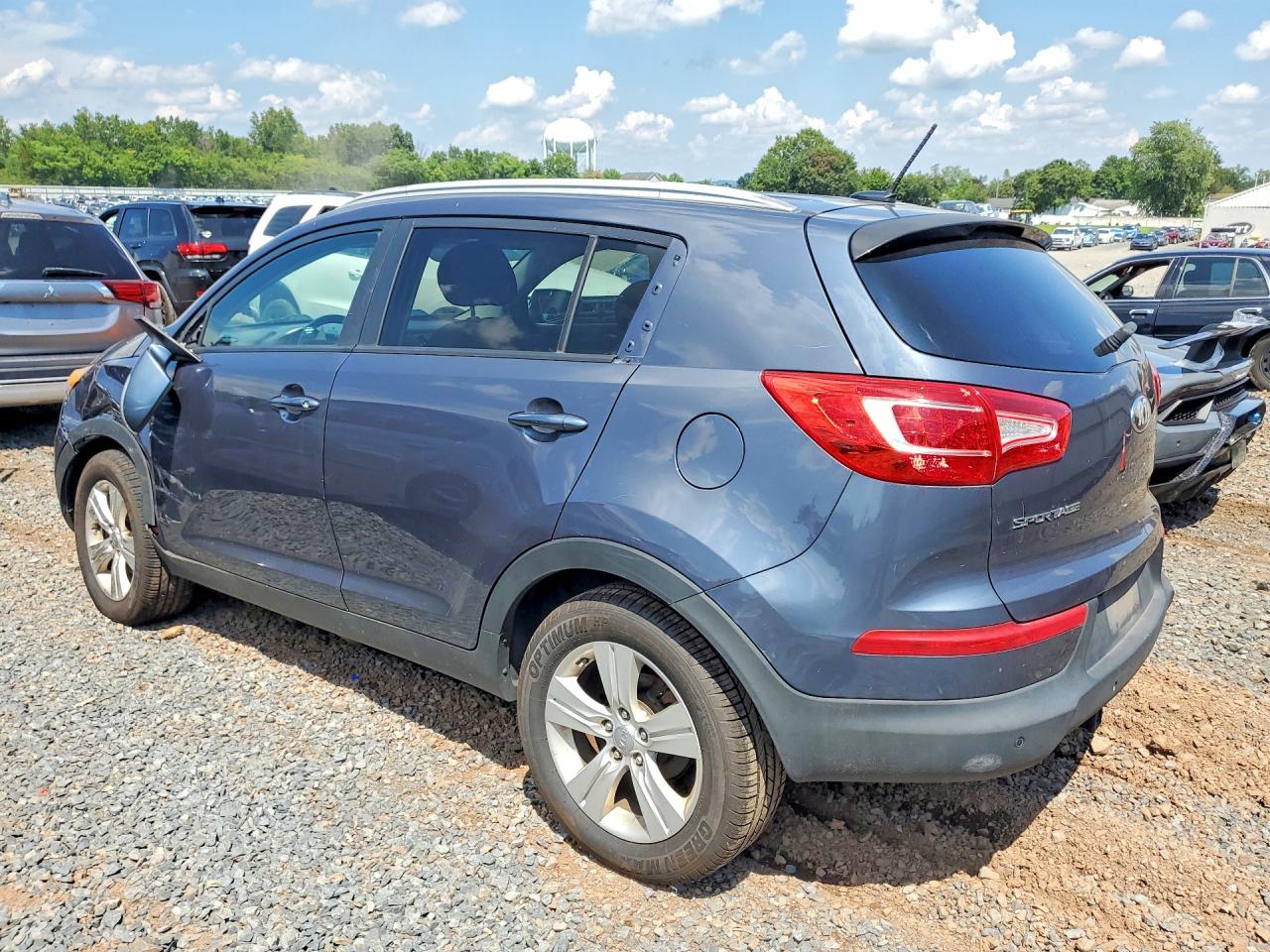 2013 Kia Sportage Lx Серый vin: KNDPB3A27D7429529