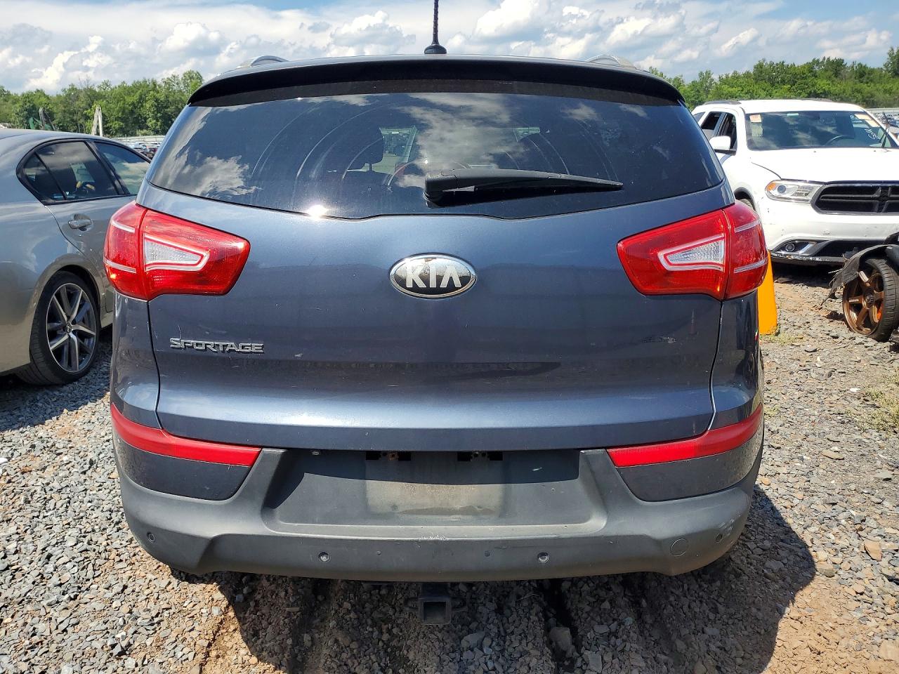 2013 Kia Sportage Lx Серый vin: KNDPB3A27D7429529