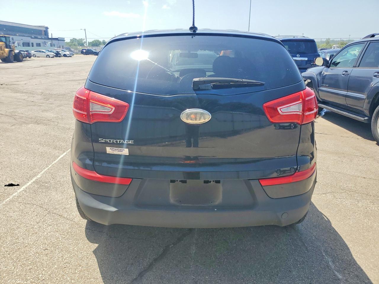 2013 Kia Sportage Lx Charcoal vin: KNDPB3A27D7444497