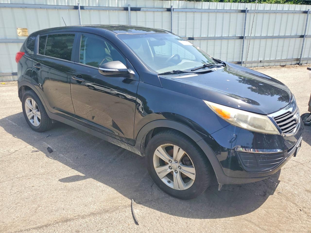 2013 Kia Sportage Lx Charcoal vin: KNDPB3A27D7444497