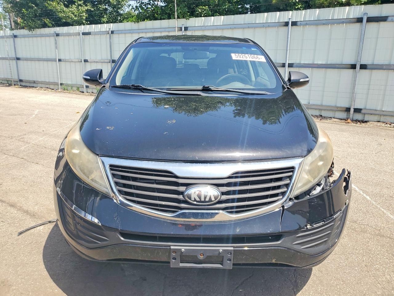 2013 Kia Sportage Lx Charcoal vin: KNDPB3A27D7444497