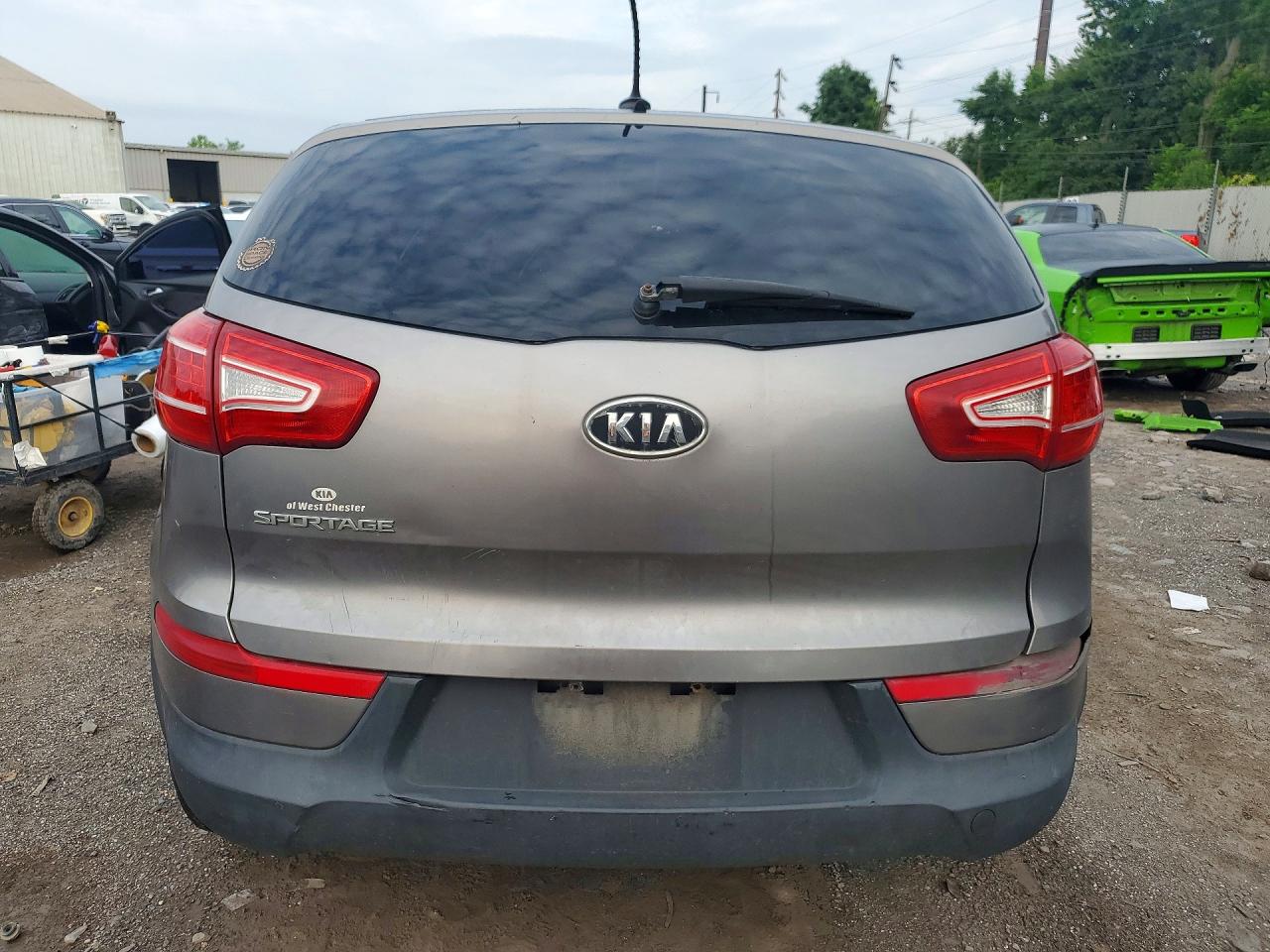 2011 Kia Sportage Lx Серый vin: KNDPB3A28B7012949