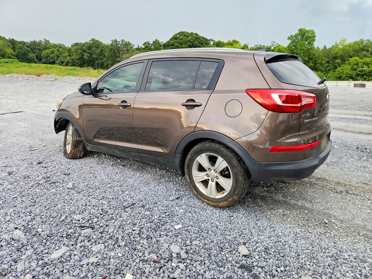 2011 Kia Sportage Lx Brown vin: KNDPB3A28B7017374