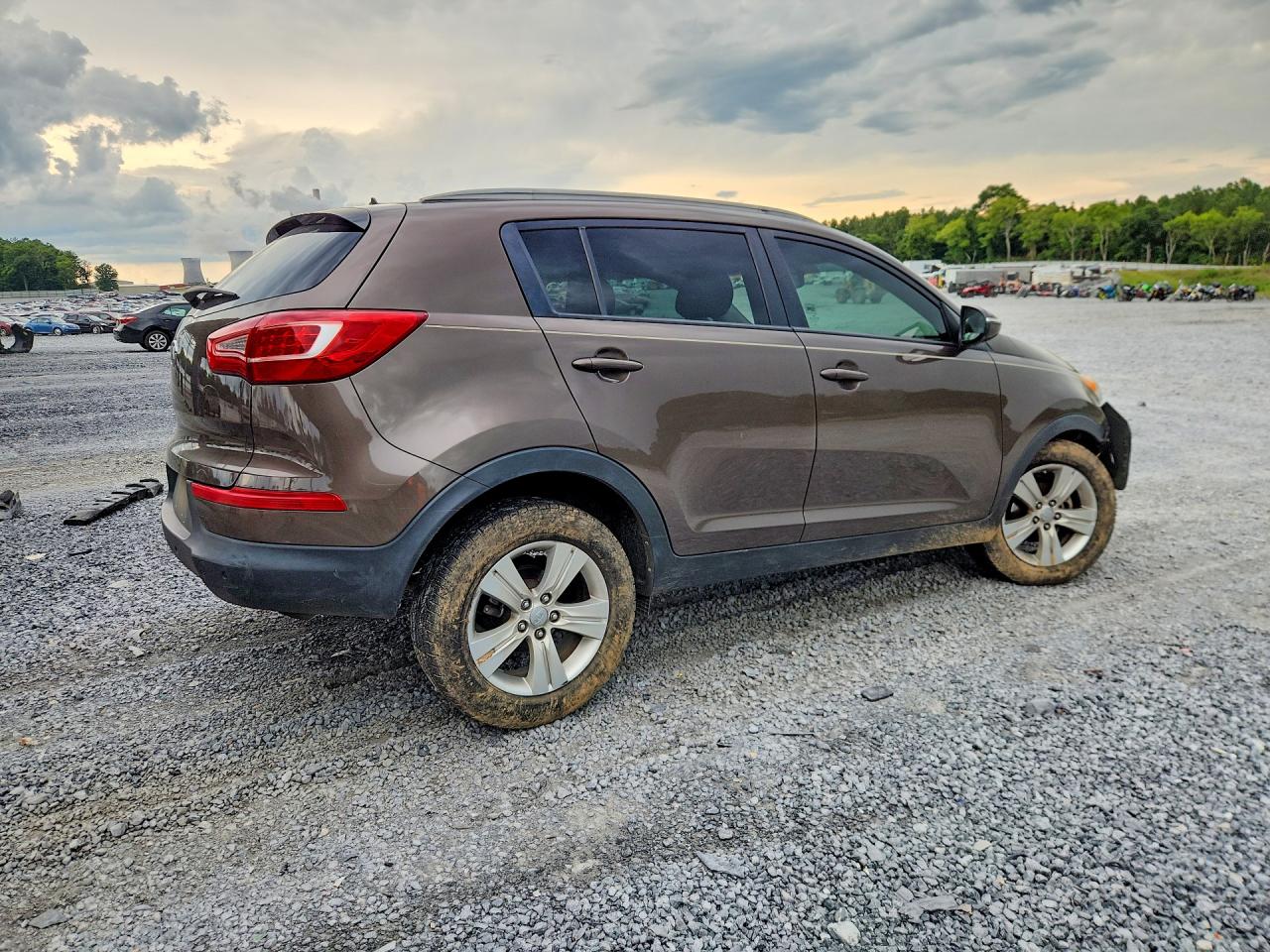 2011 Kia Sportage Lx Brown vin: KNDPB3A28B7017374