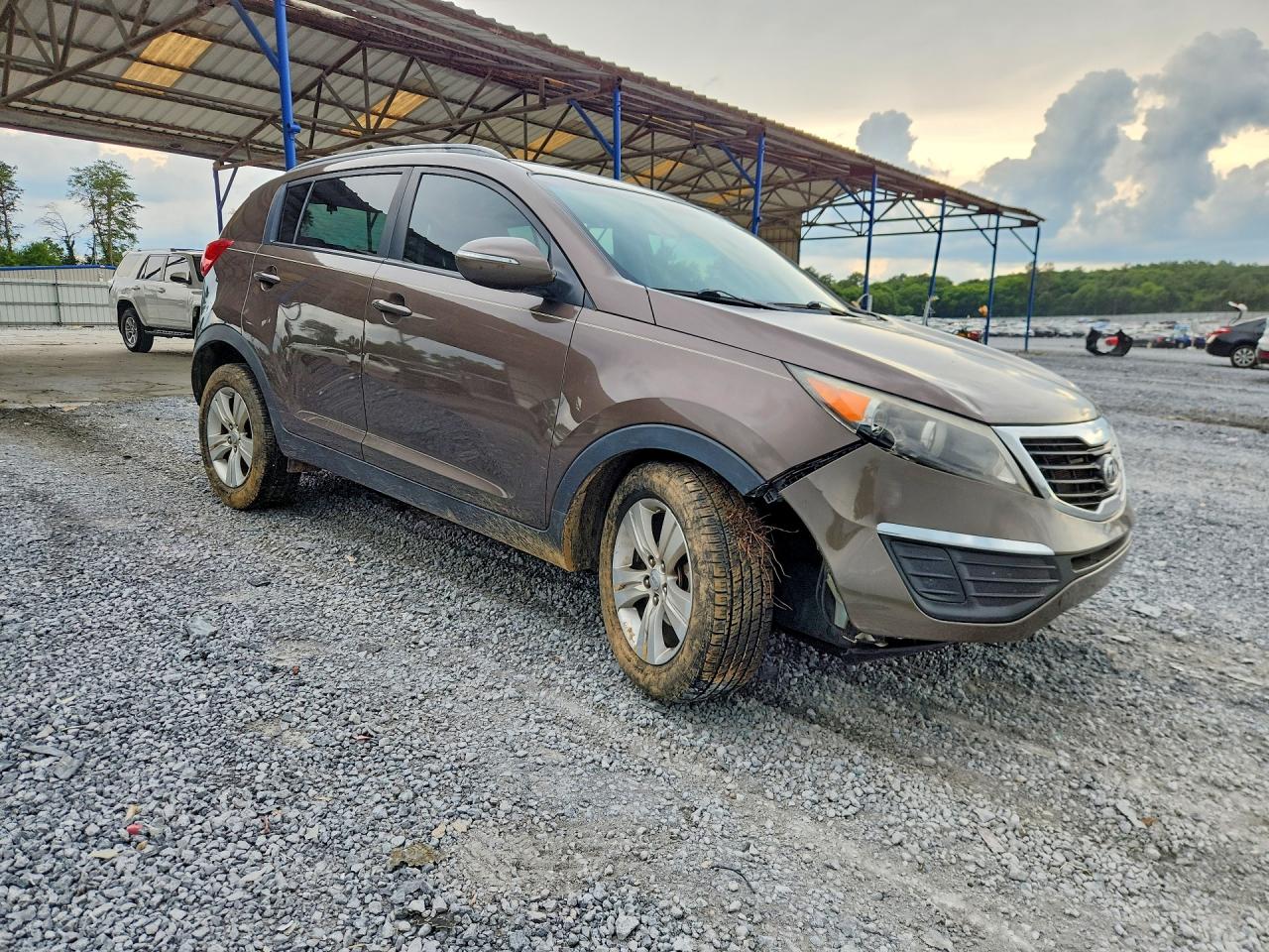 2011 Kia Sportage Lx Brown vin: KNDPB3A28B7017374