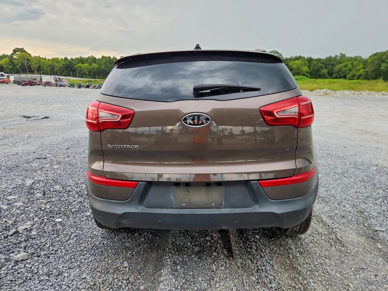 2011 Kia Sportage Lx Brown vin: KNDPB3A28B7017374