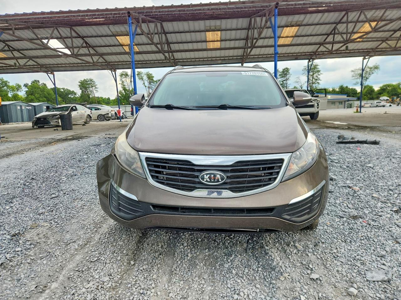 2011 Kia Sportage Lx Brown vin: KNDPB3A28B7017374