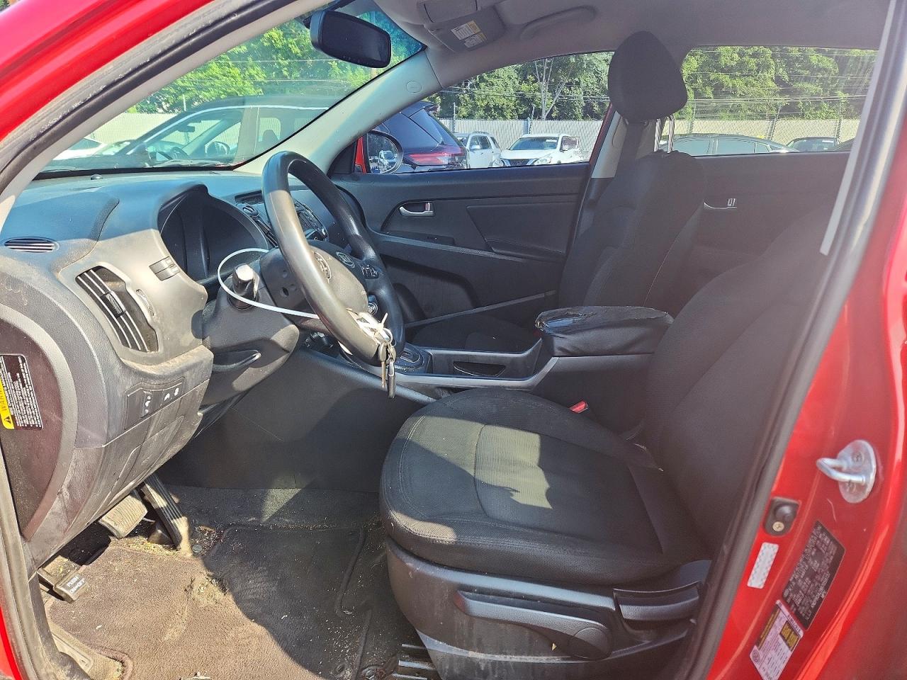 2011 Kia Sportage Lx Red vin: KNDPB3A28B7059737