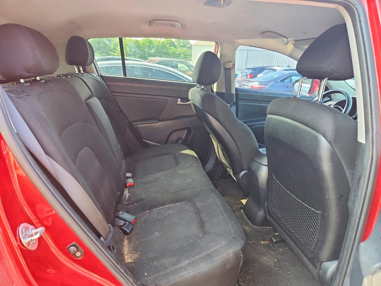 2011 Kia Sportage Lx Red vin: KNDPB3A28B7059737