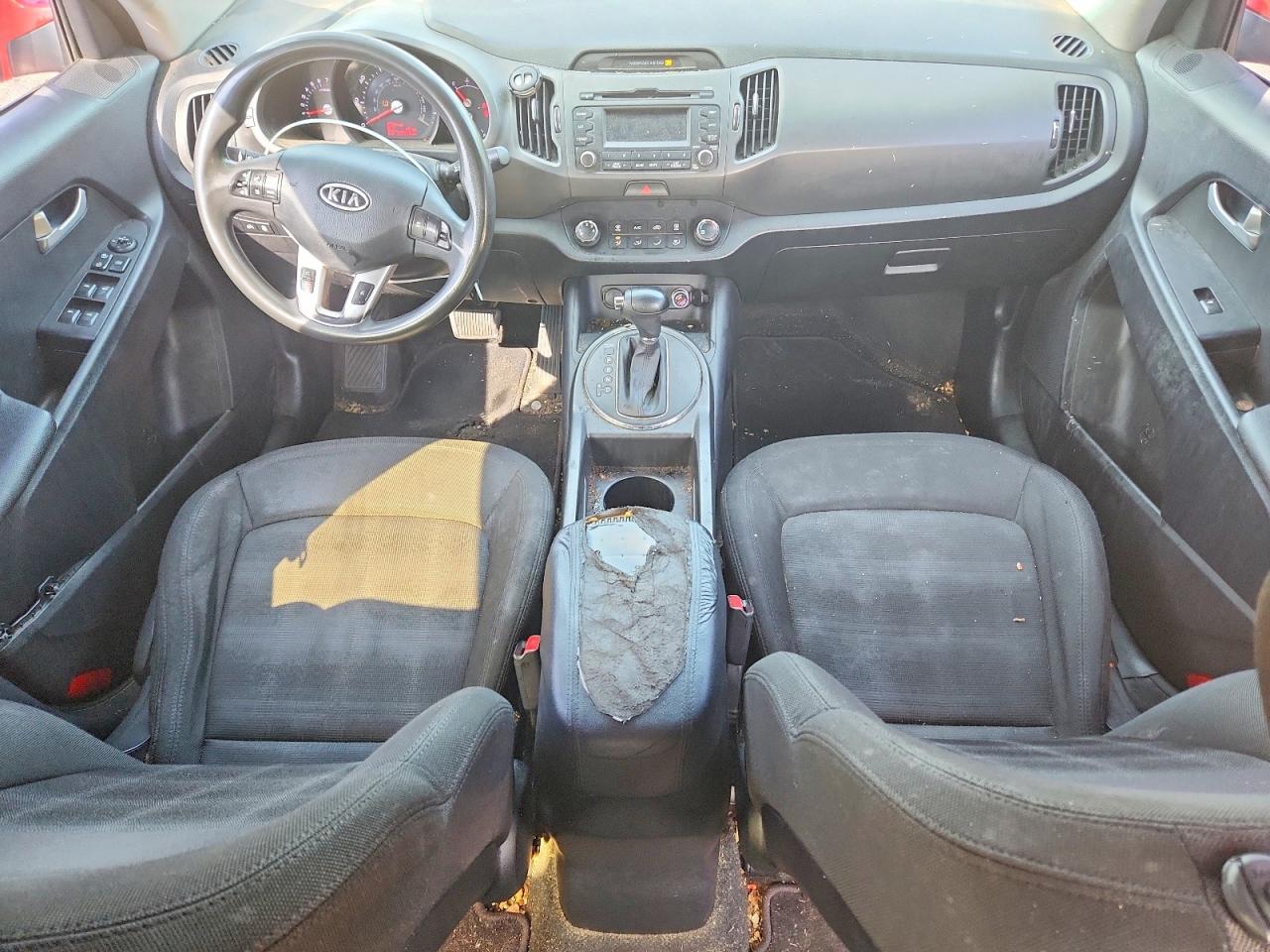 2011 Kia Sportage Lx Red vin: KNDPB3A28B7059737