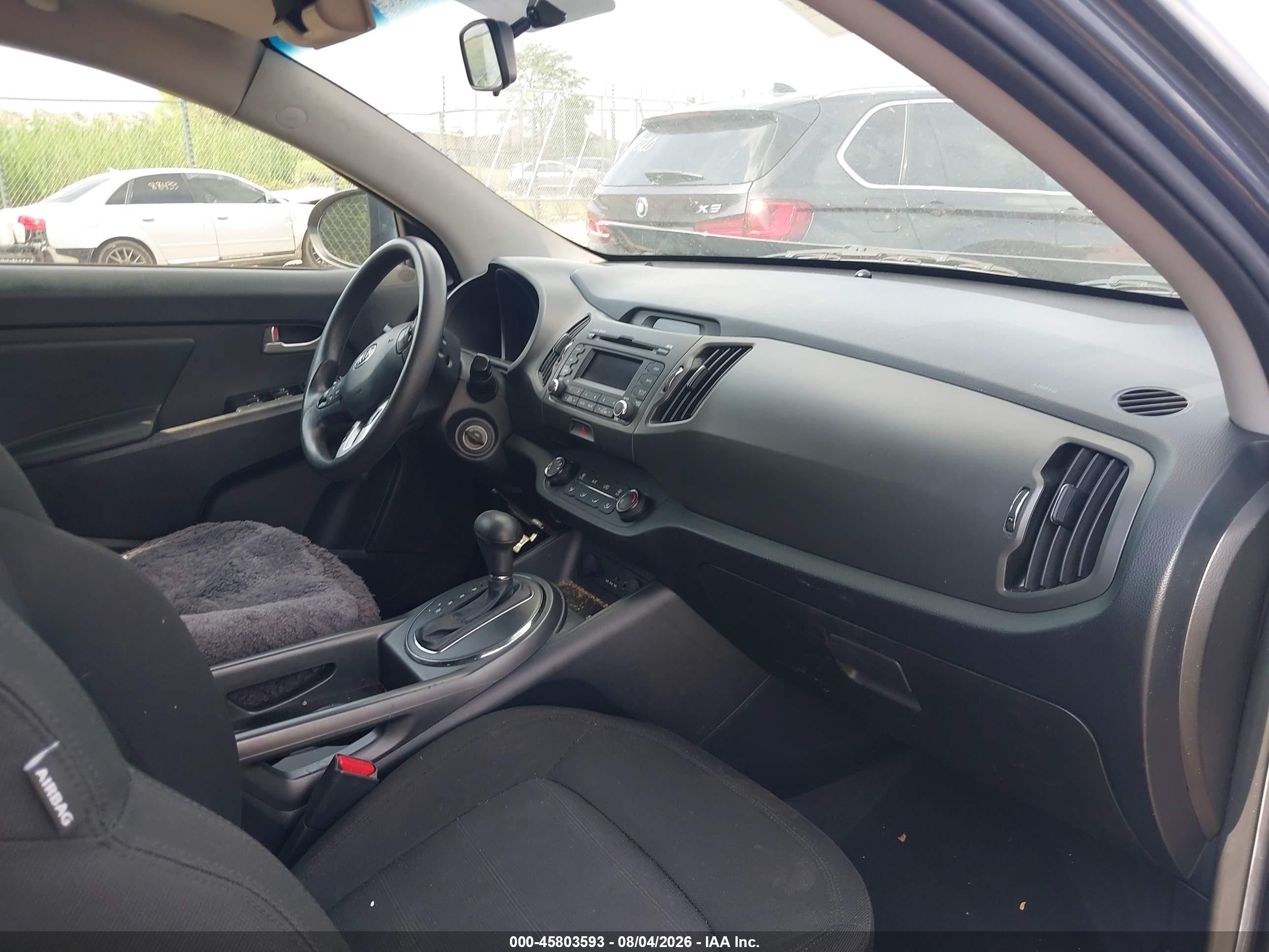 2011 Kia Sportage Lx Navy vin: KNDPB3A28B7090423