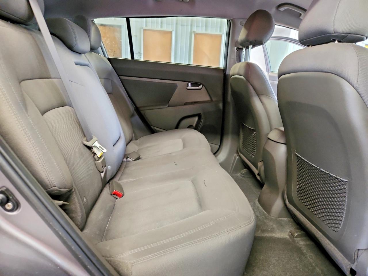 2012 Kia Sportage Lx Gray vin: KNDPB3A28C7178678