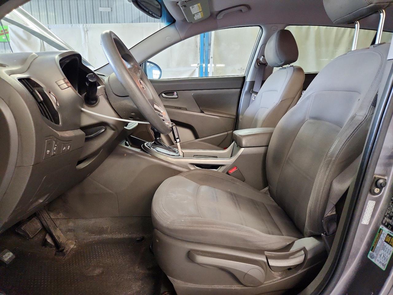 2012 Kia Sportage Lx Gray vin: KNDPB3A28C7178678