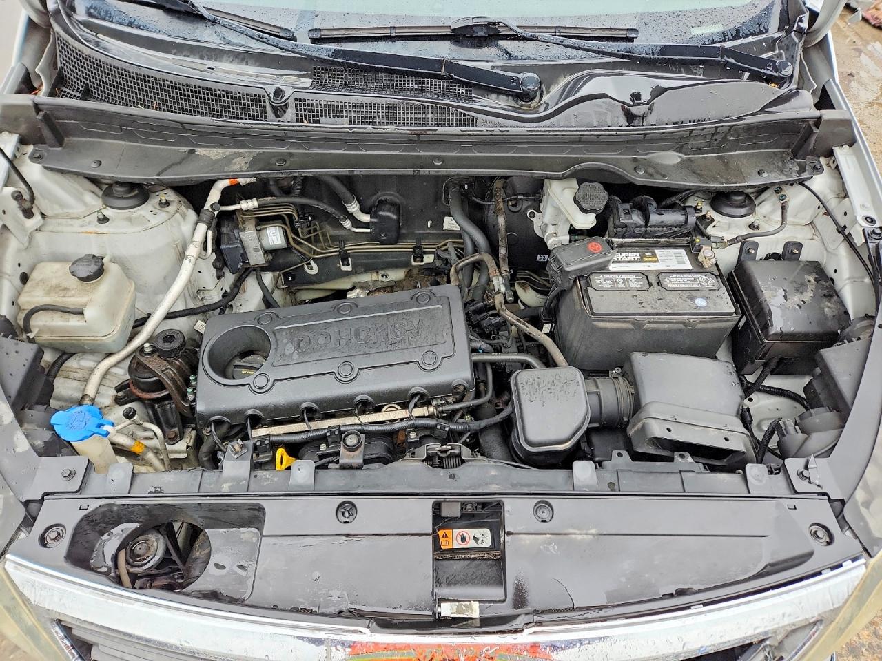 2013 Kia Sportage Lx Silver vin: KNDPB3A28D7430382