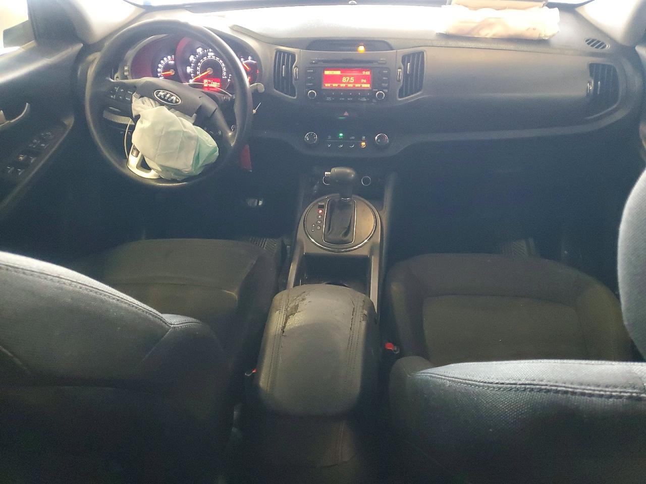 2013 Kia Sportage Lx White vin: KNDPB3A28D7493577
