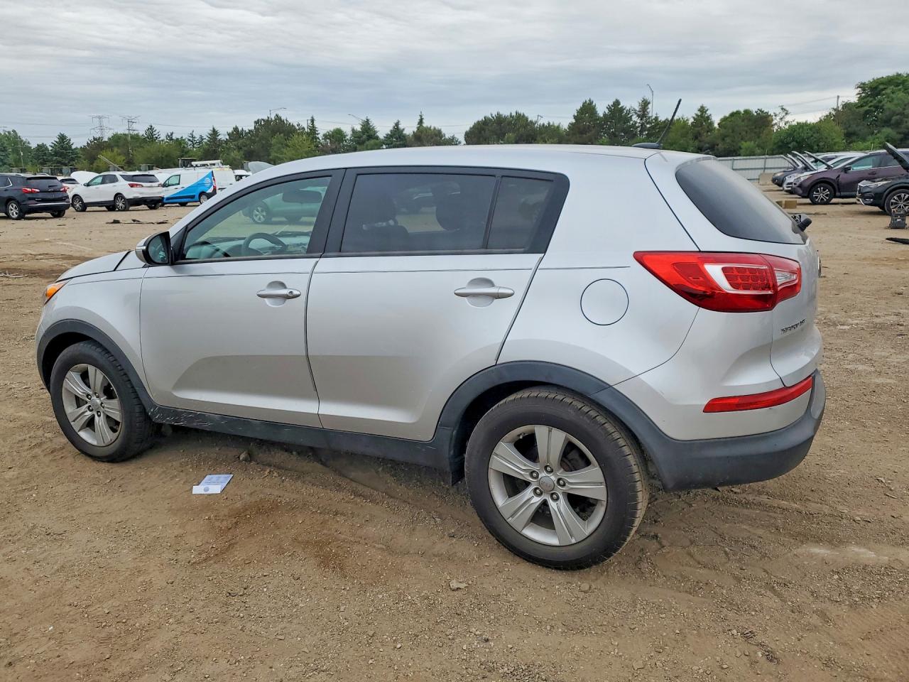 2013 Kia Sportage Lx Серебряный vin: KNDPB3A28D7505601