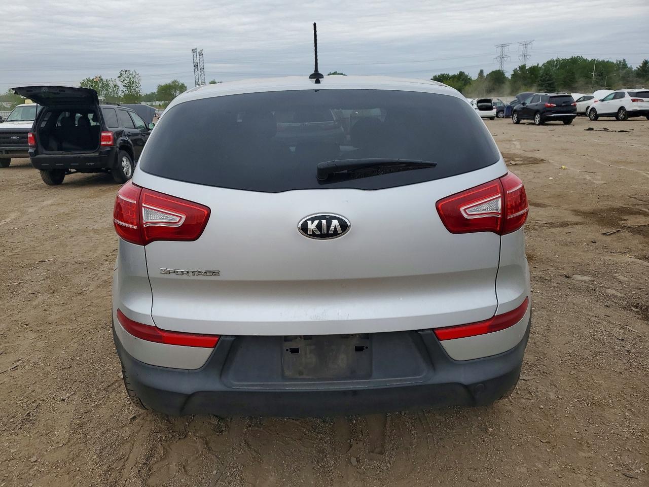2013 Kia Sportage Lx Серебряный vin: KNDPB3A28D7505601