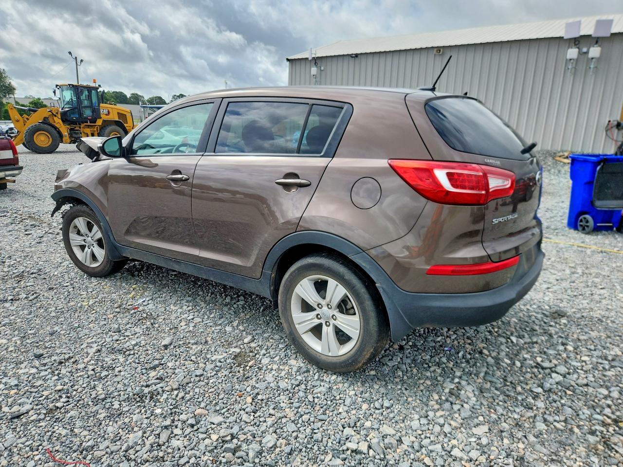 2013 Kia Sportage Lx Brown vin: KNDPB3A28D7514038