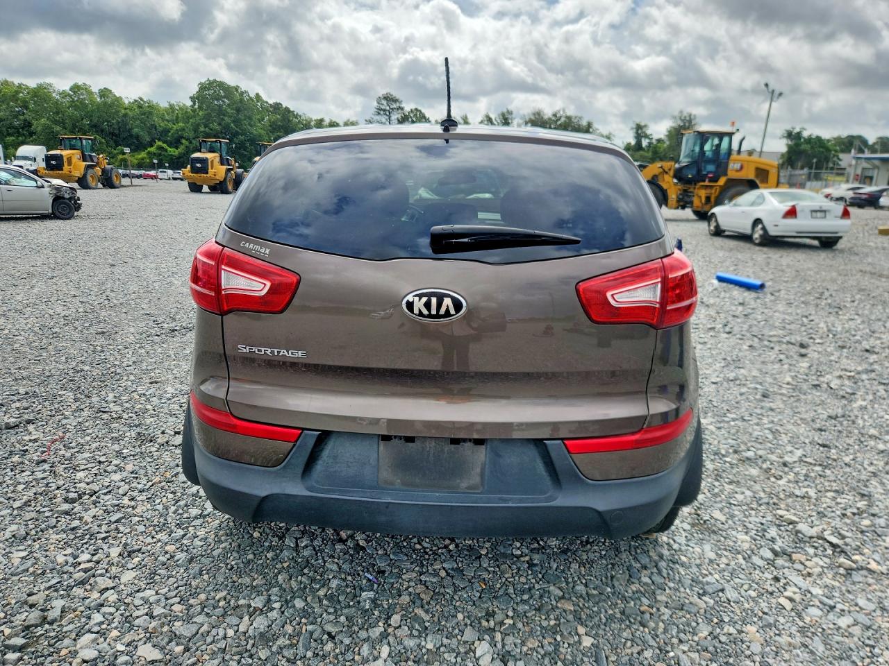 2013 Kia Sportage Lx Brown vin: KNDPB3A28D7514038