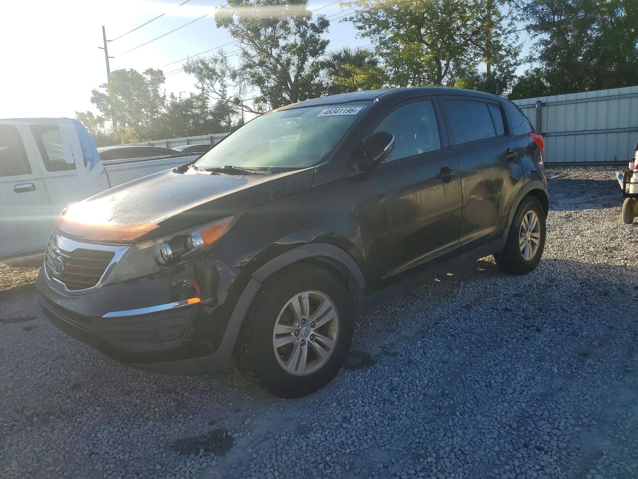2011 Kia Sportage Lx Black vin: KNDPB3A29B7015052