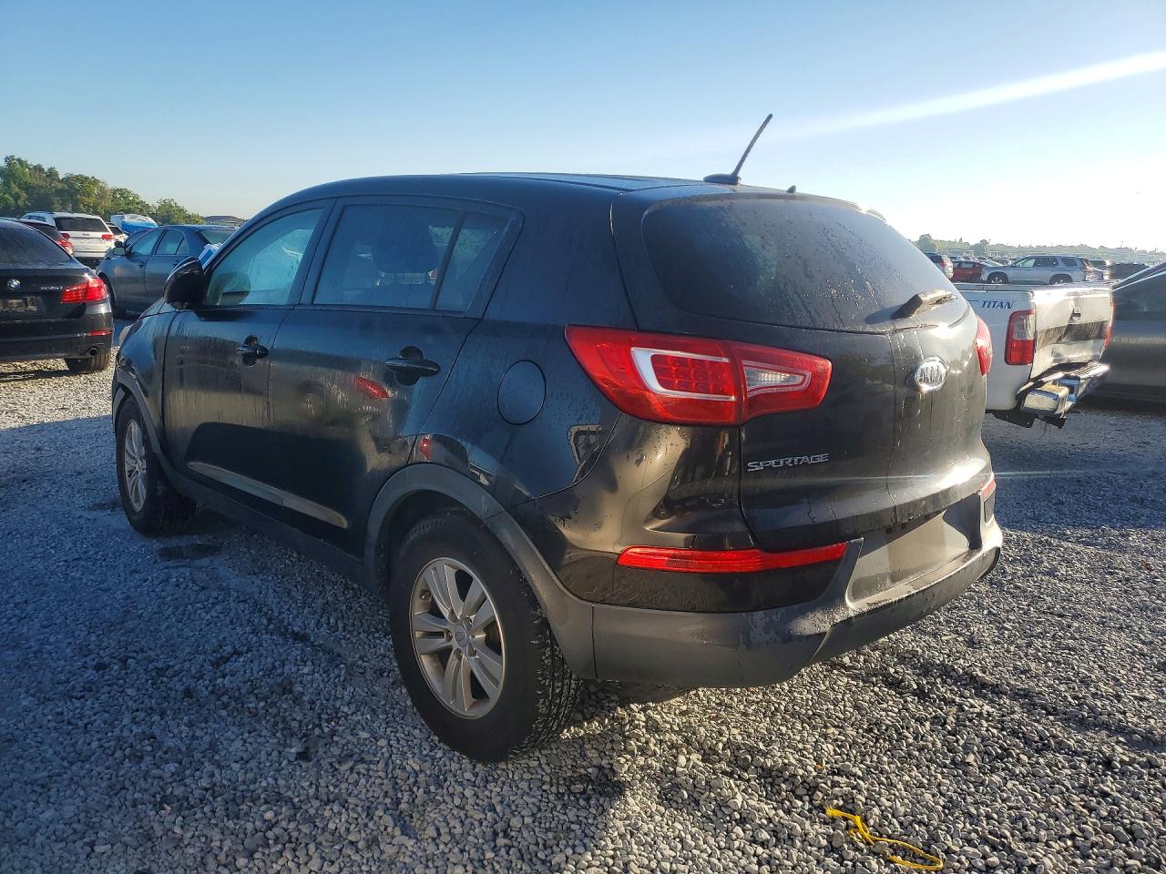 2011 Kia Sportage Lx Black vin: KNDPB3A29B7015052