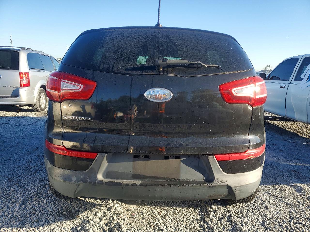 2011 Kia Sportage Lx Black vin: KNDPB3A29B7015052
