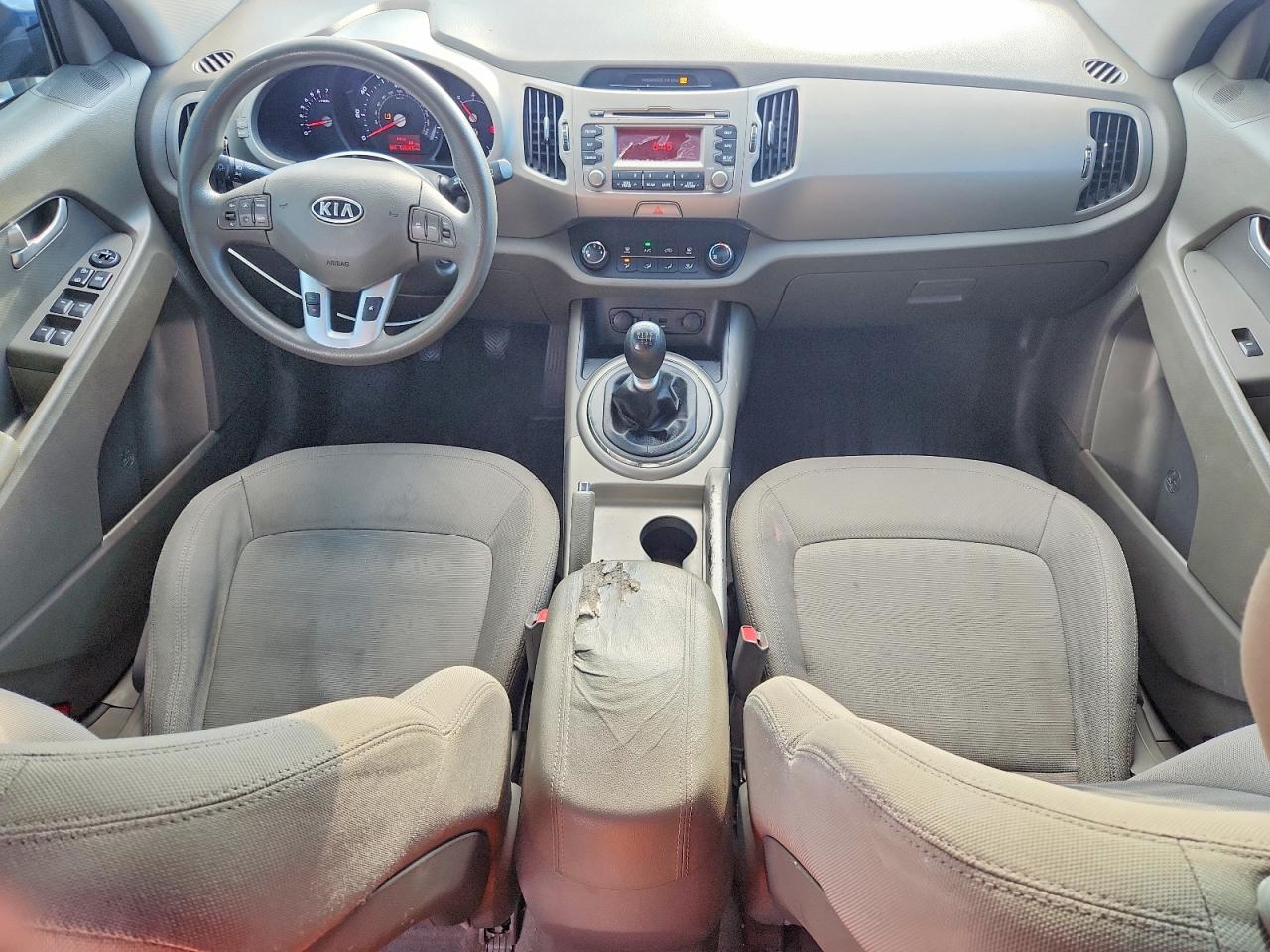 2011 Kia Sportage Lx Blue vin: KNDPB3A29B7018663