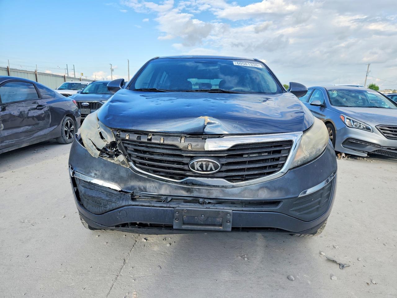 2011 Kia Sportage Lx Blue vin: KNDPB3A29B7018663