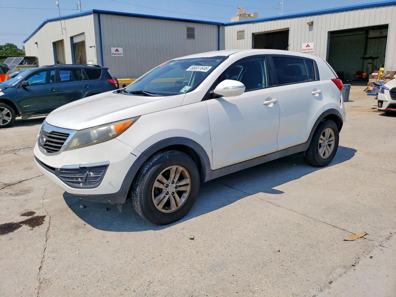 2011 Kia Sportage Lx Белый vin: KNDPB3A29B7022082