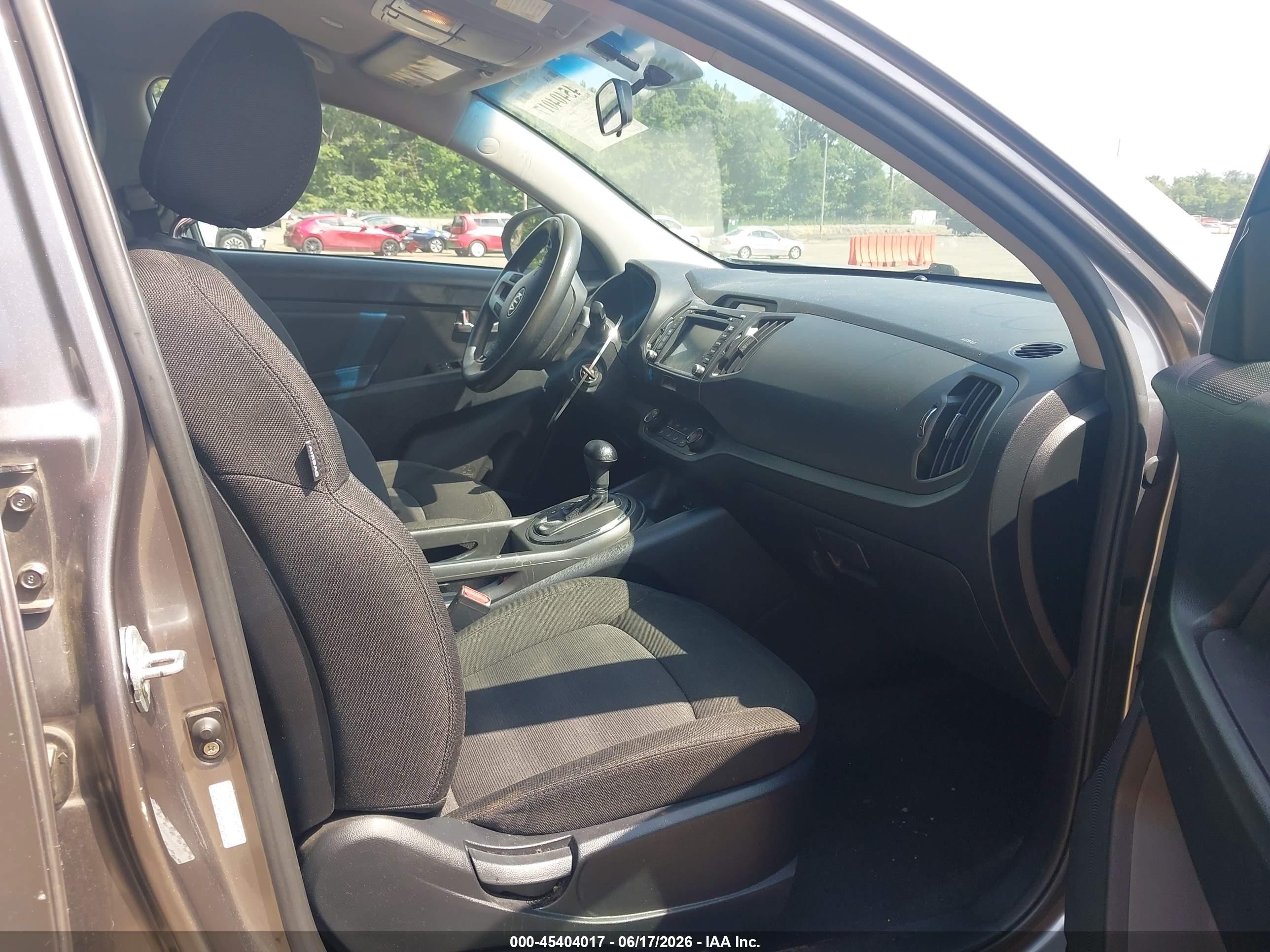 2011 Kia Sportage Lx Gray vin: KNDPB3A29B7031932