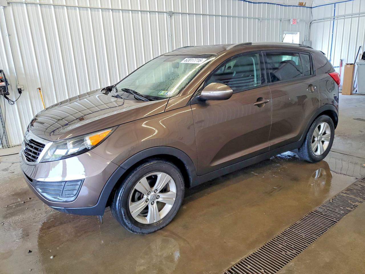 2011 Kia Sportage Lx Коричневый vin: KNDPB3A29B7033762