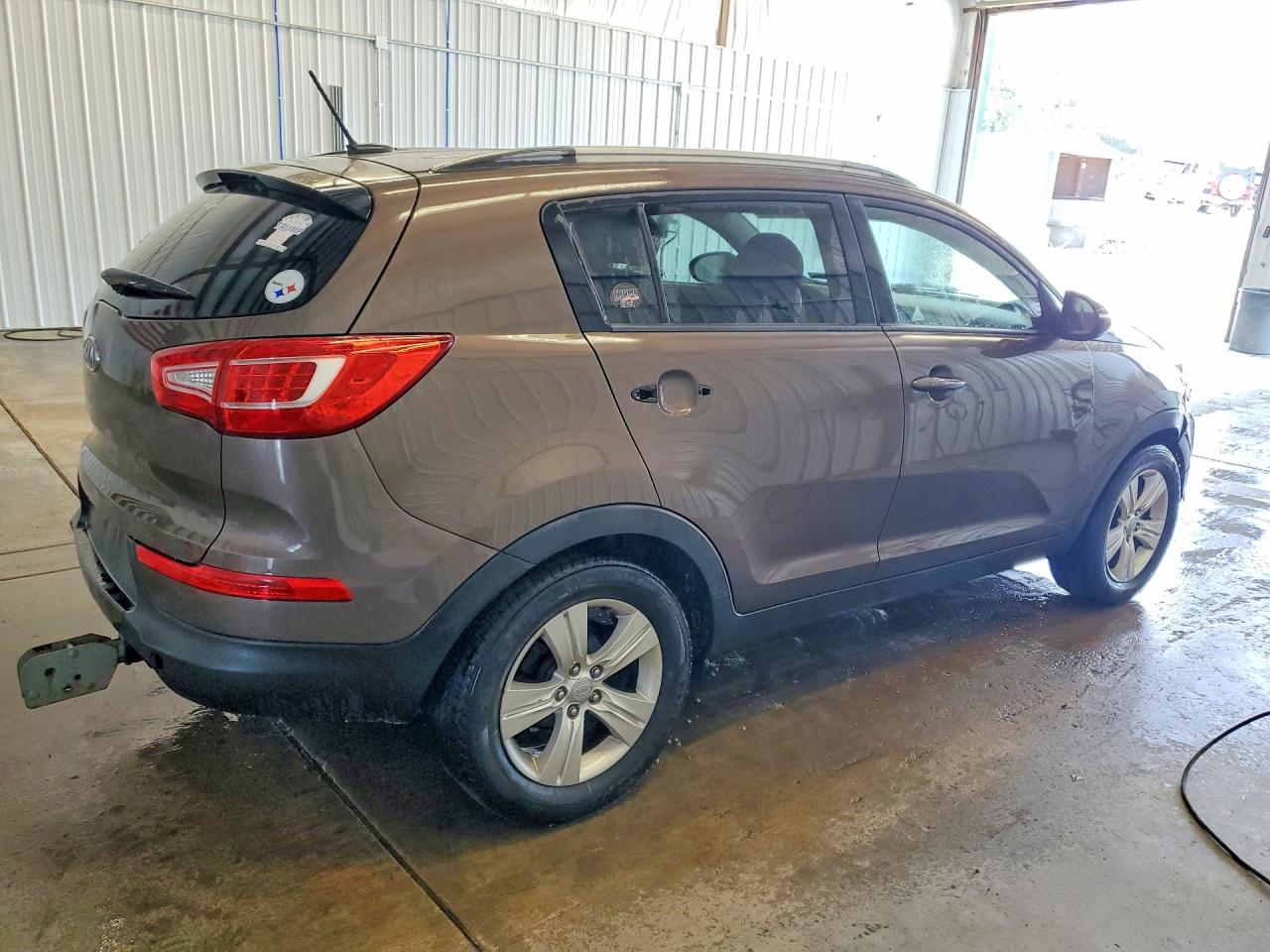 2011 Kia Sportage Lx Коричневый vin: KNDPB3A29B7033762