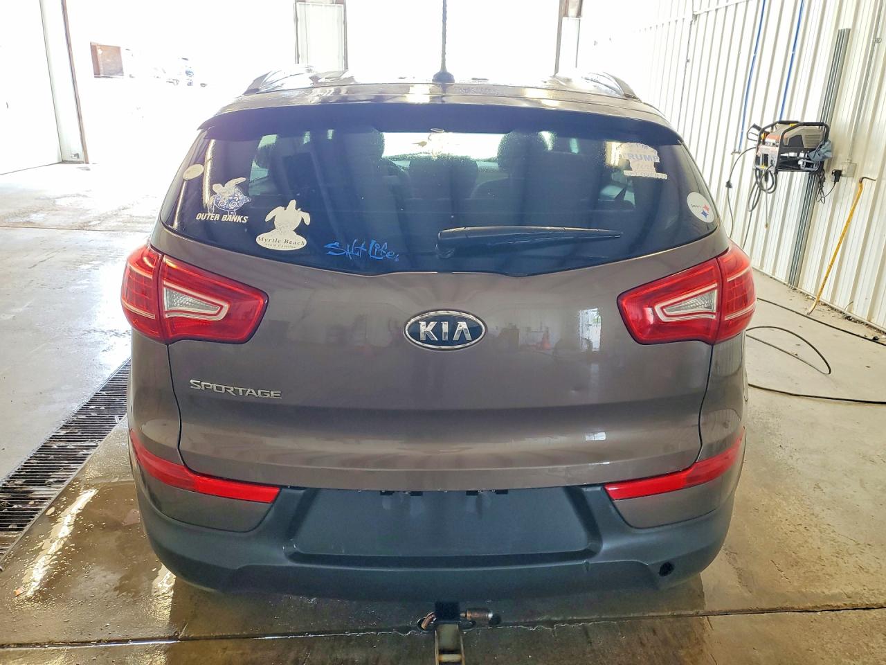 2011 Kia Sportage Lx Коричневый vin: KNDPB3A29B7033762