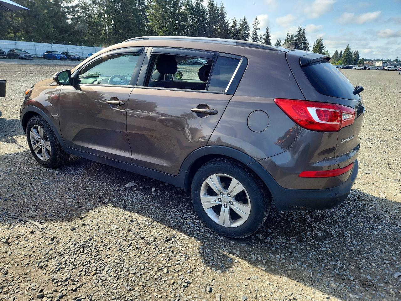 2011 Kia Sportage Lx Brown vin: KNDPB3A29B7083853