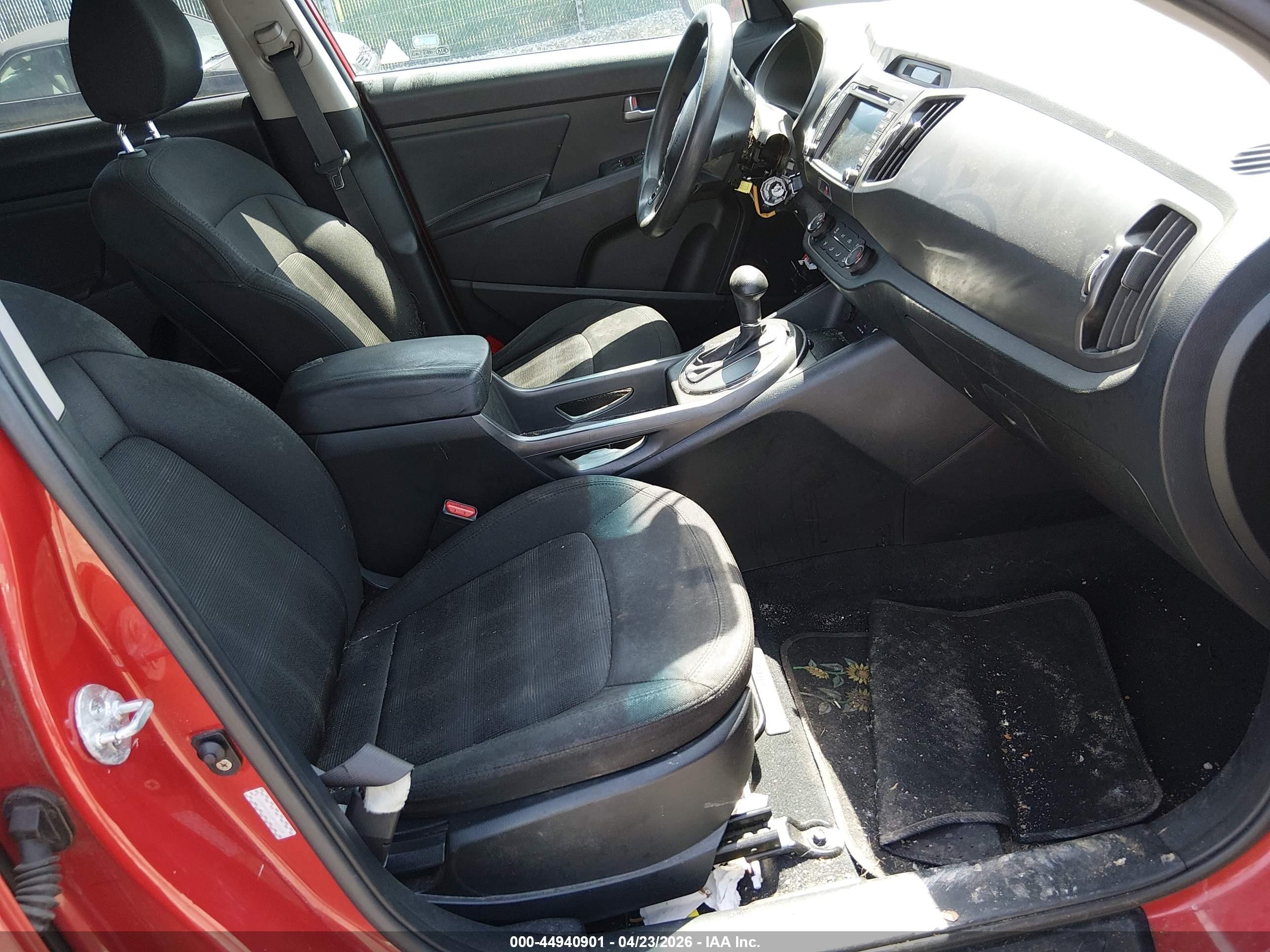 2011 Kia Sportage Lx Red vin: KNDPB3A29B7092536