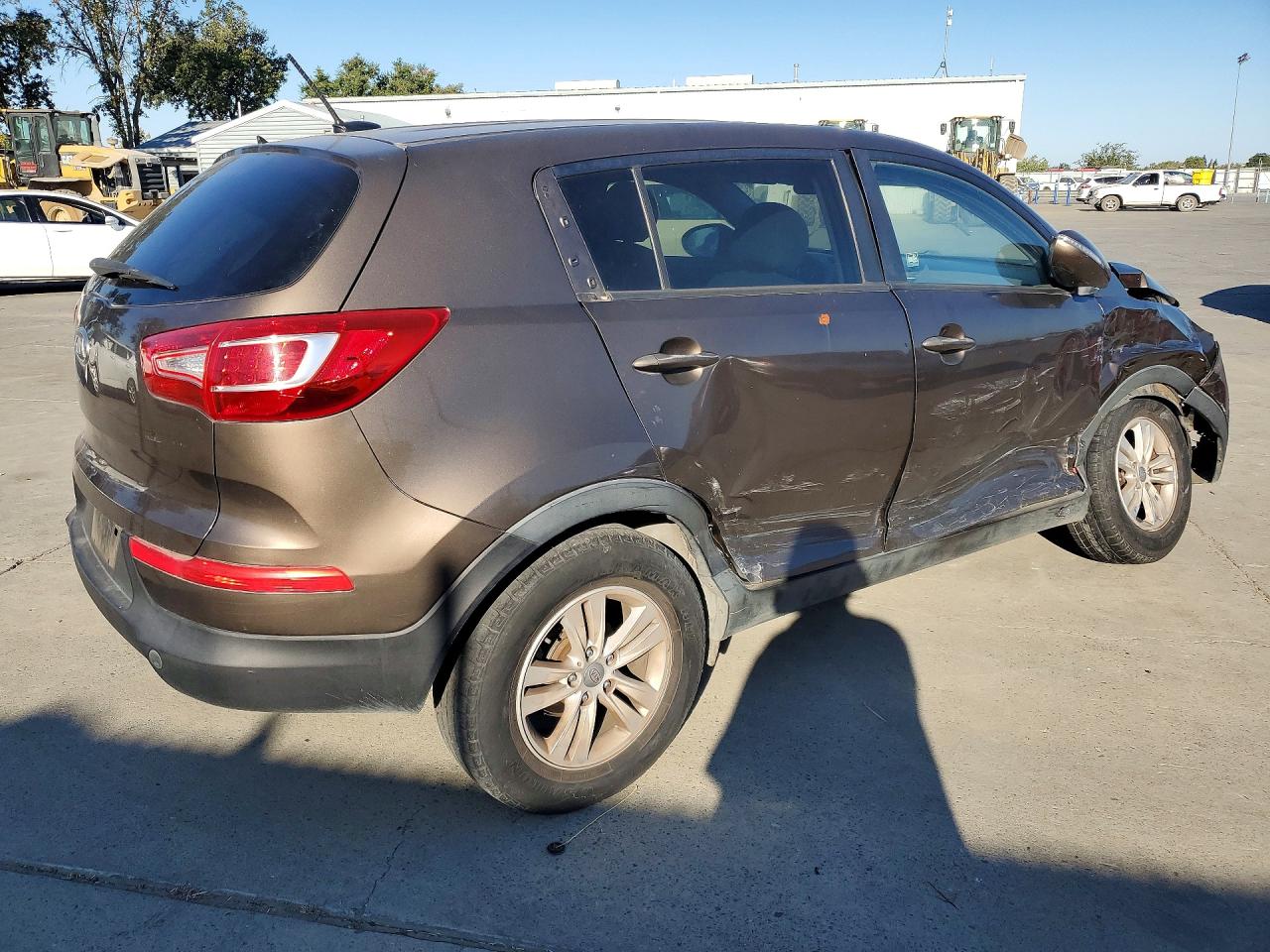 2011 Kia Sportage Lx Brown vin: KNDPB3A29B7097994
