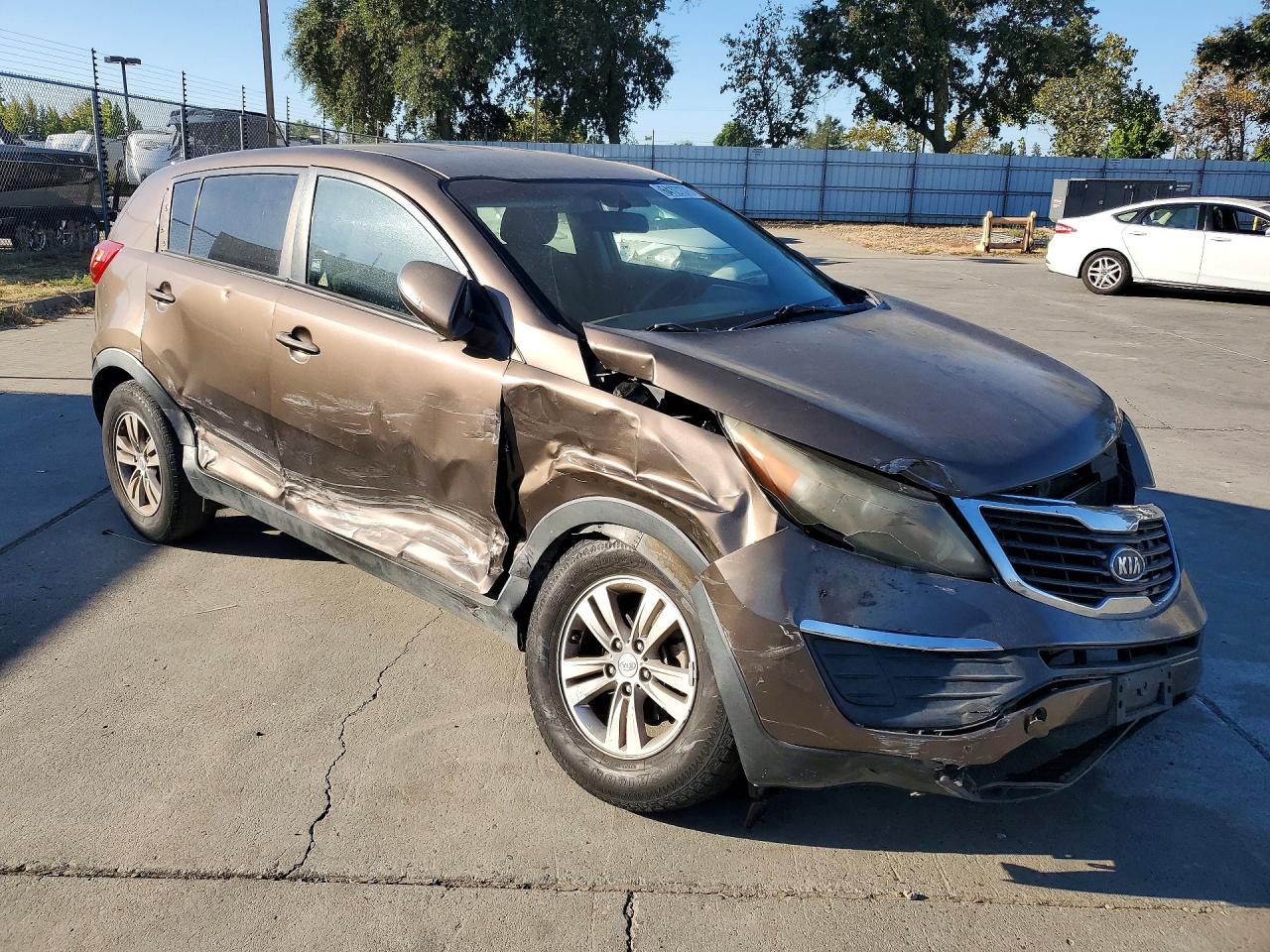 2011 Kia Sportage Lx Brown vin: KNDPB3A29B7097994