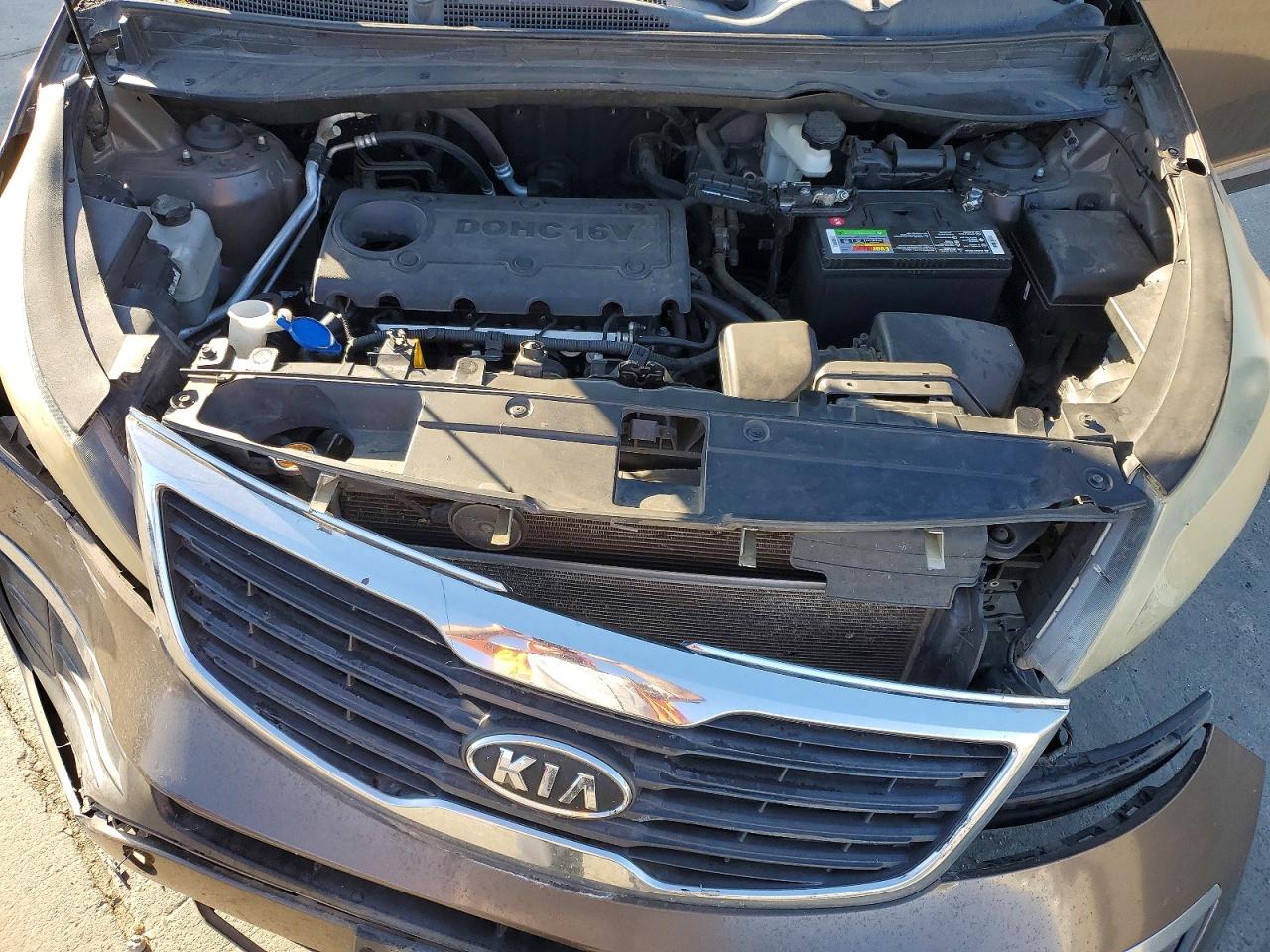 2011 Kia Sportage Lx Brown vin: KNDPB3A29B7097994