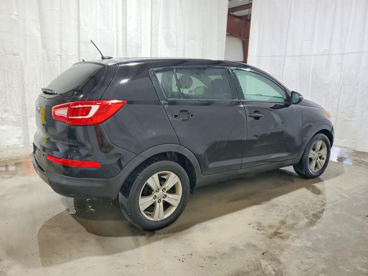 2012 Kia Sportage Lx Black vin: KNDPB3A29C7194551