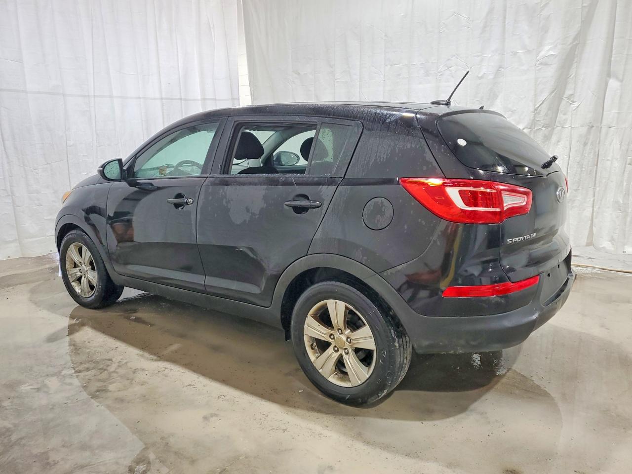 2012 Kia Sportage Lx Black vin: KNDPB3A29C7194551