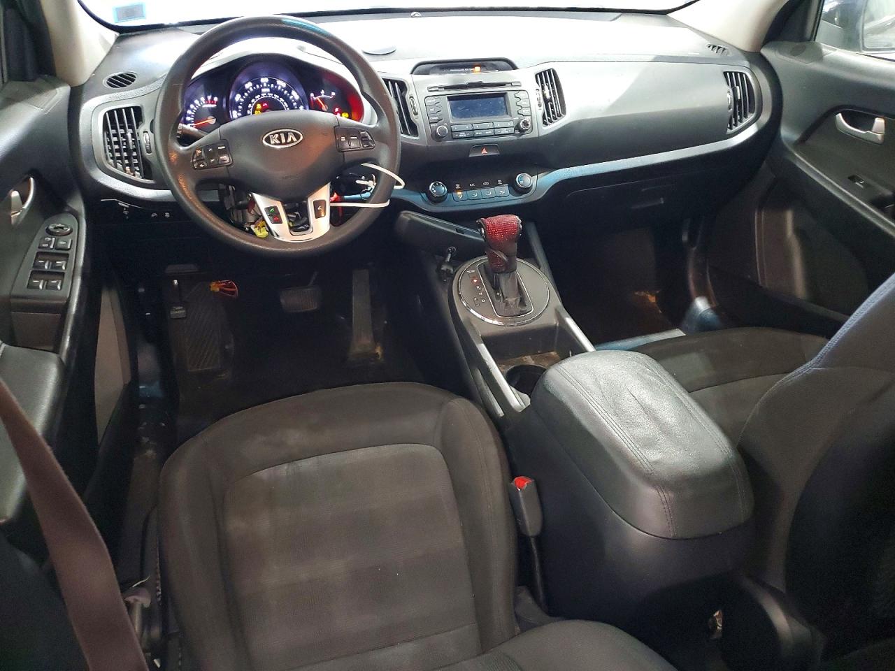 2012 Kia Sportage Lx Black vin: KNDPB3A29C7194551